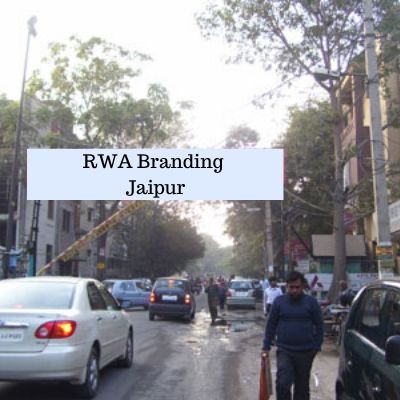 Residential Society Advertising in Anukamapa Tulip Apartments Jaipur, RWA Branding in Jaipur